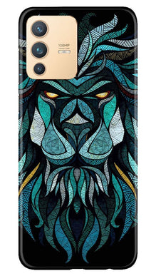 Lion Mobile Back Case for Vivo V23 5G (Design - 314)