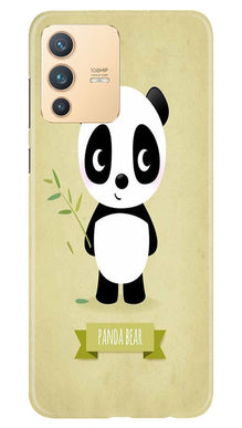 Panda Bear Mobile Back Case for Vivo V23 Pro (Design - 317)