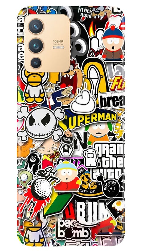 Designer Mobile Back Case for Vivo V23 5G (Design - 320)