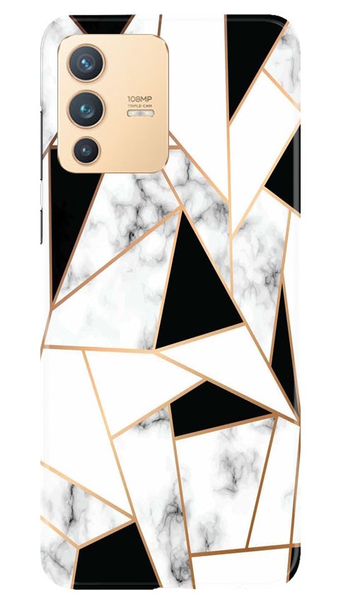 Marble Texture Mobile Back Case for Vivo V23 5G (Design - 322)