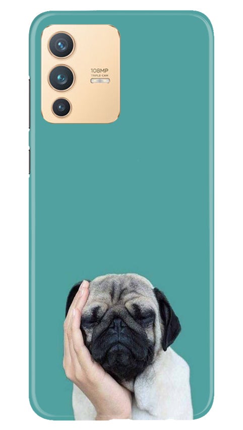 Puppy Mobile Back Case for Vivo V23 5G (Design - 333)