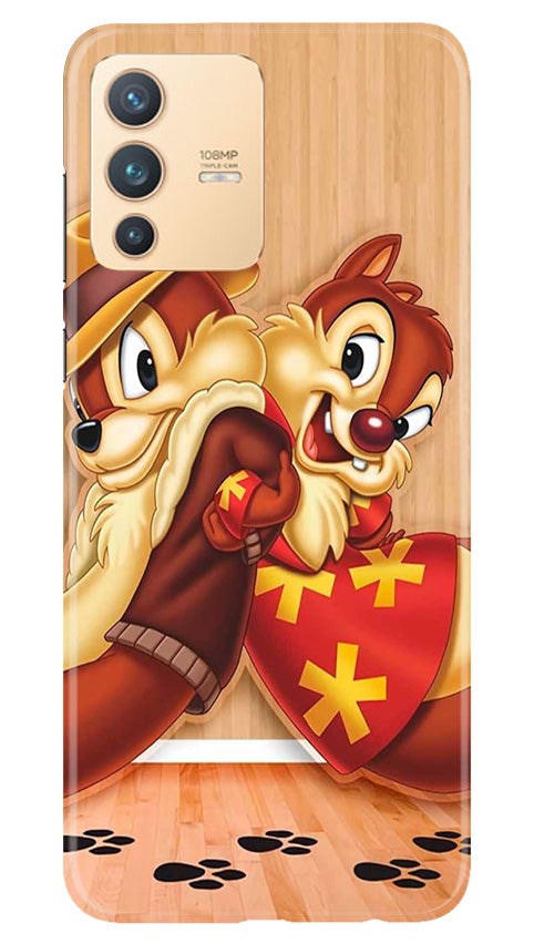 Chip n Dale Mobile Back Case for Vivo V23 5G (Design - 335)