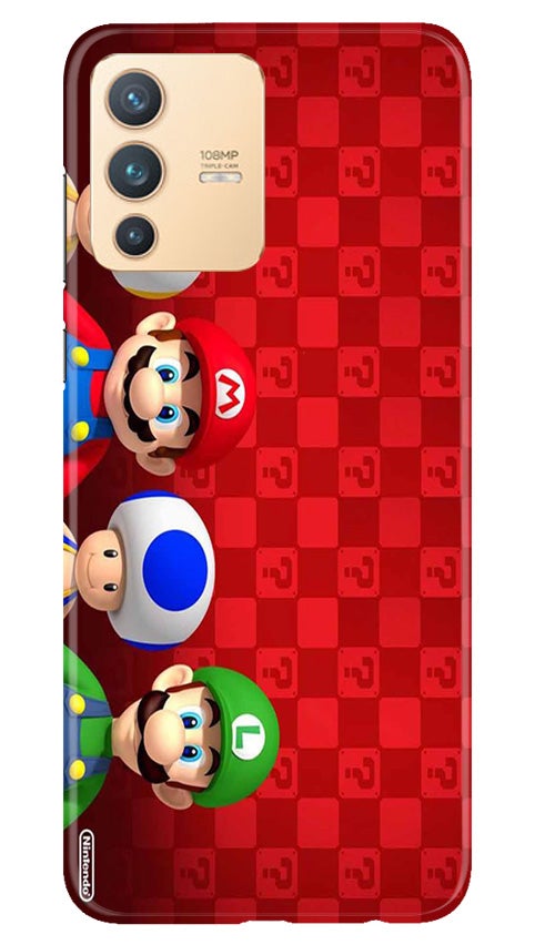 Mario Mobile Back Case for Vivo V23 5G (Design - 337)