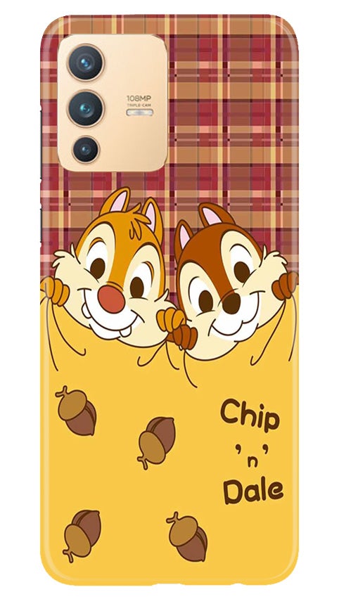 Chip n Dale Mobile Back Case for Vivo V23 5G (Design - 342)