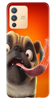 Dog Mobile Back Case for Vivo V23 5G (Design - 343)