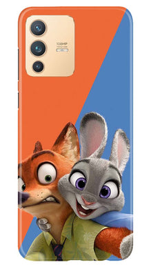 Cartoon Mobile Back Case for Vivo V23 5G (Design - 346)