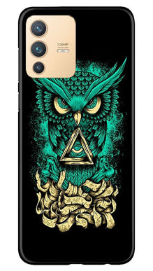 Owl Mobile Back Case for Vivo V23 5G (Design - 358)