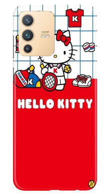Hello Kitty Mobile Back Case for Vivo V23 Pro (Design - 363)