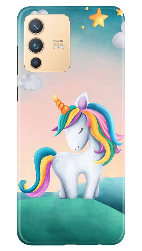 Unicorn Mobile Back Case for Vivo V23 5G (Design - 366)