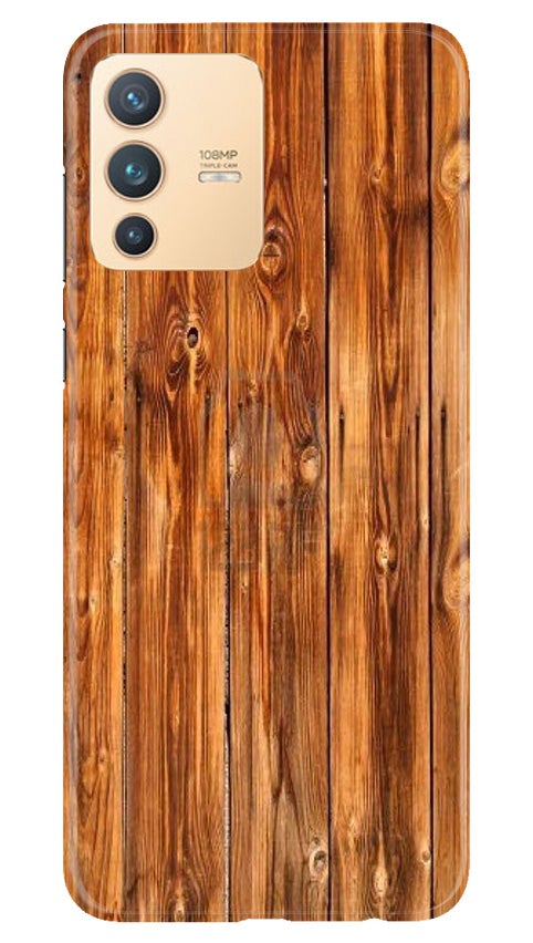 Wooden Texture Mobile Back Case for Vivo V23 Pro (Design - 376)