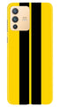 Black Yellow Pattern Mobile Back Case for Vivo V23 Pro (Design - 377)