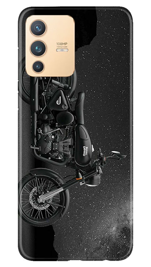 Royal Enfield Mobile Back Case for Vivo V23 5G (Design - 381)