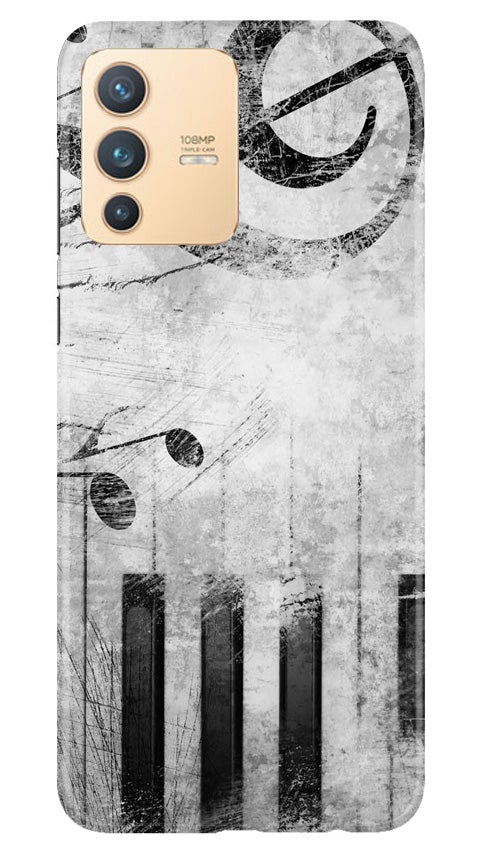 Music Mobile Back Case for Vivo V23 Pro (Design - 394)