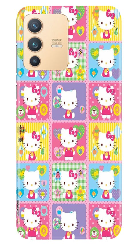 Kitty Mobile Back Case for Vivo V23 5G (Design - 400)