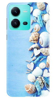 Sea Shells2 Mobile Back Case for Vivo V25 5G (Design - 64)