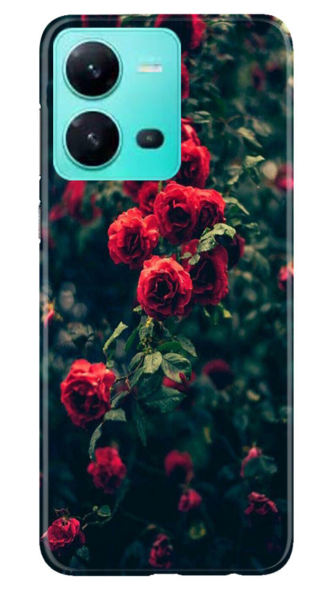 Red Rose Case for Vivo V25 5G