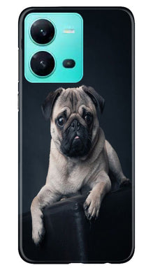 little Puppy Mobile Back Case for Vivo V25 5G (Design - 68)