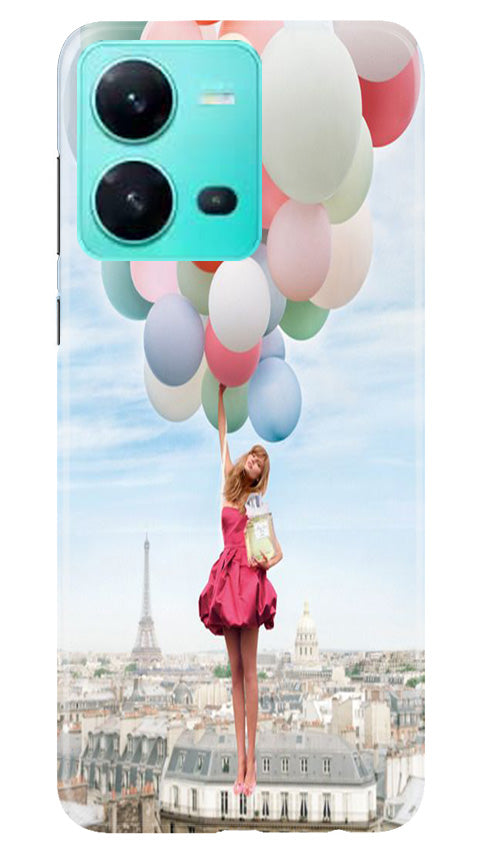 Girl with Baloon Case for Vivo V25 5G