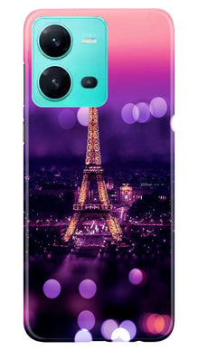 Eiffel Tower Mobile Back Case for Vivo V25 5G (Design - 86)