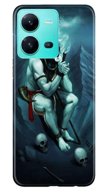 Lord Shiva Mahakal2 Mobile Back Case for Vivo V25 5G (Design - 98)