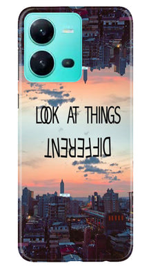 Look at things different Mobile Back Case for Vivo V25 5G (Design - 99)