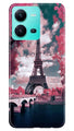 Eiffel Tower Case for Vivo V25 5G  (Design - 101)