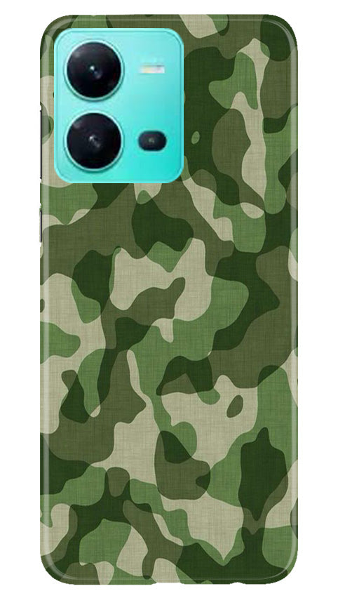 Army Camouflage Case for Vivo V25 5G(Design - 106)