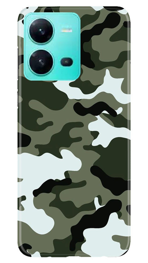 Army Camouflage Case for Vivo V25 5G(Design - 108)