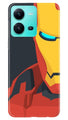Iron Man Superhero Case for Vivo V25 5G  (Design - 120)
