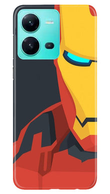 Iron Man Superhero Mobile Back Case for Vivo V25 5G  (Design - 120)