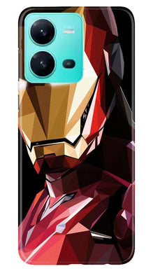 Iron Man Superhero Mobile Back Case for Vivo V25 5G  (Design - 122)