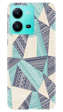 Desingner Pattern Mobile Back Case for Vivo V25 5G  (Design - 123)