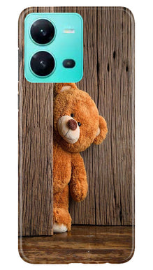 Cute Beer Mobile Back Case for Vivo V25 5G  (Design - 129)