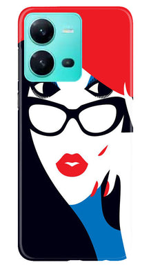 Girlish Mobile Back Case for Vivo V25 5G  (Design - 131)