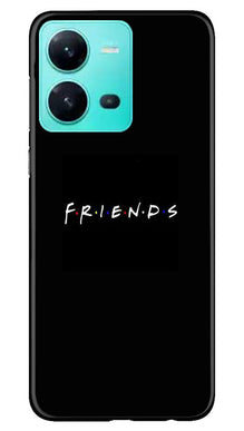Friends Mobile Back Case for Vivo V25 5G  (Design - 143)