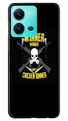 Winner Winner Chicken Dinner Mobile Back Case for Vivo V25 5G  (Design - 147)