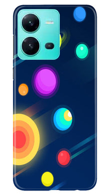 Solar Planet Mobile Back Case for Vivo V25 5G (Design - 166)