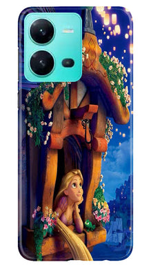 Cute Girl Mobile Back Case for Vivo V25 5G (Design - 167)