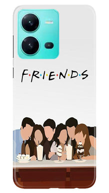 Friends Mobile Back Case for Vivo V25 5G (Design - 169)