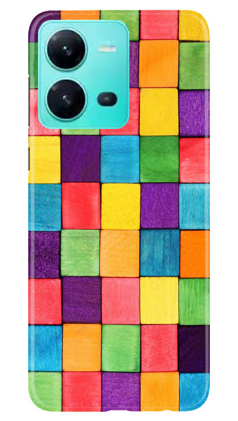 Puzzle Pattern Case for Vivo V25 5G (Design No. 186)