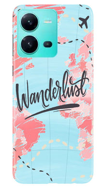 Red Heart Cycle Mobile Back Case for Vivo V25 5G (Design - 191)