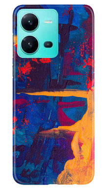 Modern Art Mobile Back Case for Vivo V25 5G (Design - 206)