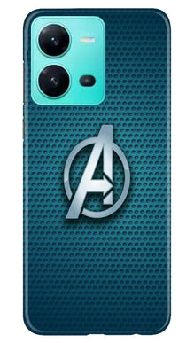 Ironman Captain America Mobile Back Case for Vivo V25 5G (Design - 214)
