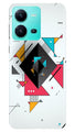 Diffrent Four Color Pattern Case for Vivo V25 5G (Design No. 244)