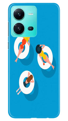 Timon and Pumbaa Mobile Back Case for Vivo V25 5G (Design - 267)