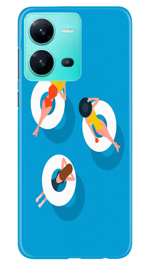 Timon and Pumbaa Mobile Back Case for Vivo V25 5G (Design - 267)