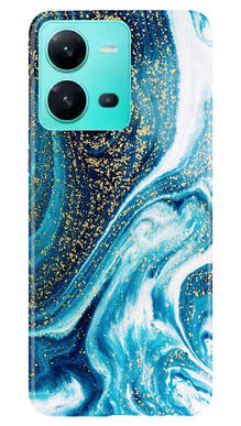 Marble Texture Mobile Back Case for Vivo V25 5G (Design - 269)