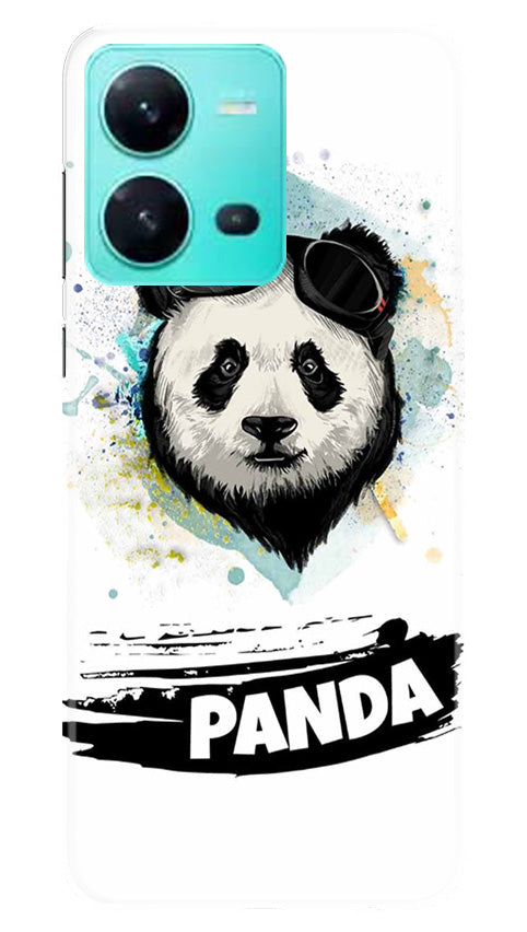 Panda Moon Mobile Back Case for Vivo V25 5G (Design - 280)