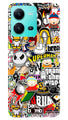 Panda Mobile Back Case for Vivo V25 5G (Design - 281)