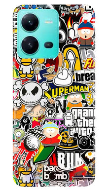 Panda Mobile Back Case for Vivo V25 5G (Design - 281)